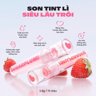 Combo Son OFÉLIA SUGARPLUM, MistyNow Blurring Tint, Lolli Glow Mini 3.8g/1g - Giá ưu đãi 338.000₫