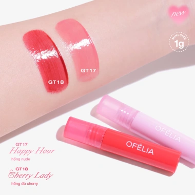 Combo Son OFÉLIA SUGARPLUM, MistyNow Blurring Tint, Lolli Glow Mini 3.8g/1g - Giá ưu đãi 338.000₫