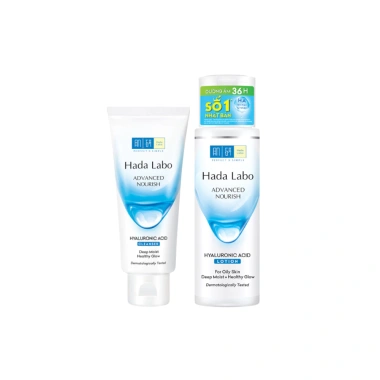 Combo Sữa rửa mặt Advanced Nourish 80g + Nước dưỡng ẩm 170ml cho da dầu - Dịu nhẹ, dưỡng ẩm nhanh, 245.000 VND