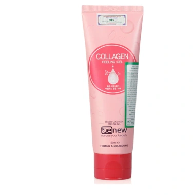 Combo Sữa Rửa Mặt + Tẩy Da Chết Collagen Trắng Mịn Da BENEW PELING GEL Hàn Quốc 120ml - Giá chỉ 79.000 VND