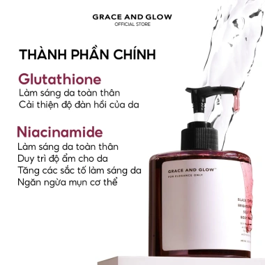 Combo sữa tắm Grace and Glow Black Opium và sữa dưỡng Bright and Glow chỉ 263.620 VND Hà Nội 3