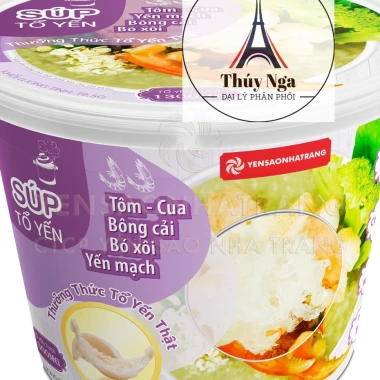 Combo súp tổ yến thật mix vị 12 hộp - Yến sào Nha Trang tươi, giảm giá 18% 6