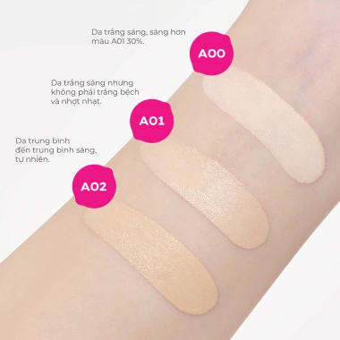 Combo Supermatte Cushion 15g + Mirror Water Tint 4g - Kiềm dầu, không dính, 499k