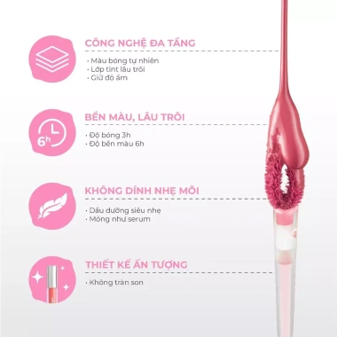 Combo Supermatte Cushion 15g + Mirror Water Tint 4g - Kiềm dầu, không dính, 499k 7 Combo Supermatte Cushion 15g + Mirror Water Tint 4g - Kiềm dầu, không dính, 499k 7