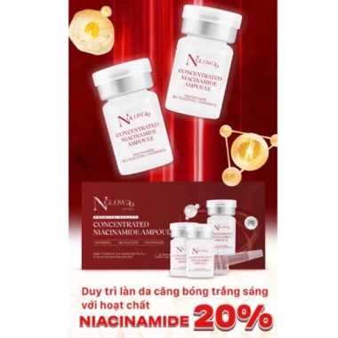 Combo tái sinh Dưỡng da Trắng sáng Tăng Collagen Ngăn lão NGLOW29 2.304tr