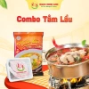 Combo Tầm Lẩu Hỏa Tốc TP.HCM - Cá Tầm Sống 400g + Nước Cốt Lẩu Ngọc Minh Anh 196,000₫