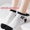 Combo Tất Cổ Thấp Cotton Mềm Thoáng Khí + Set Vớ Nam Nữ Co Giãn Thoải Mái AMYBRA T697 - Giá chỉ 42.000 VND 2