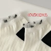 Combo Tất Nữ Cotton Dệt Cổ Thấp + Vớ Nữ Mềm Mại Thoáng Khí AMYBRA T646 - Chỉ 42.000đ 7