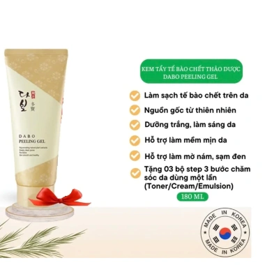 Combo Tẩy Da Chết & Sữa Rửa Mặt Dabo Trắng Da Hàn Quốc 180ml Chính Hãng 129k 3 Combo Tẩy Da Chết & Sữa Rửa Mặt Dabo Trắng Da Hàn Quốc 180ml Chính Hãng 129k 3