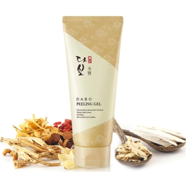 Combo Tẩy Da Chết & Sữa Rửa Mặt Dabo Trắng Da Hàn Quốc 180ml Chính Hãng 129k