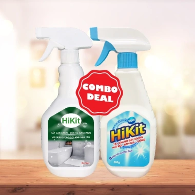 Combo Tẩy Dầu Mỡ & Tẩy Cặn Canxi 500g - Loại Bỏ Dầu Mỡ, Cặn Canxi, Giá 100.000đ