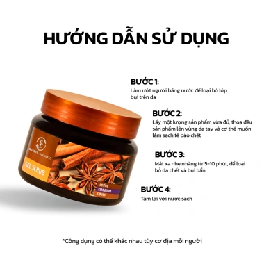 Combo Tẩy Tế Bào EC Body Quế Hồi Cà Phê 380g + Mặt Cafe 150g - Da Trắng Sáng Mịn Màng, Giá 199k 7