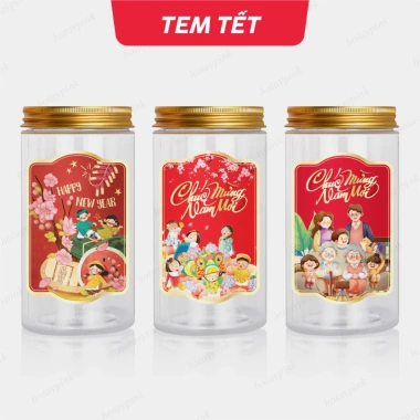 Combo Tem dán Tết 8x12cm P5 - Tem chúc mừng năm mới, giá ưu đãi 75.000đ 3
