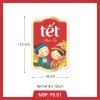 Combo Tem dán Tết 8x12cm P5 - Tem chúc mừng năm mới, giá ưu đãi 75.000đ 9