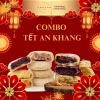 Combo Tết An Khang - Bánh Lúa Mì Nguyên Cám, Bánh Nướng Tứ Vị Không Đường, Ăn Vặt Healthy, Giá Ưu Đãi 69k