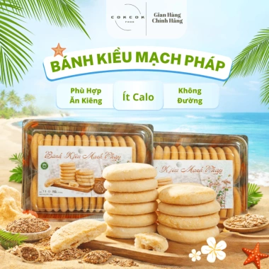 Combo Tết Bánh Kiều Mạch Pháp, Đậu Xanh Hạt Dẻ, Lúa Mì Nguyên Cám – Thơm Ngon, Healthy, Ít Calo 320k