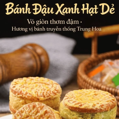 Combo Tết Bánh Kiều Mạch Pháp, Đậu Xanh Hạt Dẻ, Lúa Mì Nguyên Cám – Thơm Ngon, Healthy, Ít Calo 320k