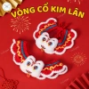 Combo Tết chó mèo: Mũ vòng len hình lân + vòng cổ tết đủ size - 49.000 VND 5