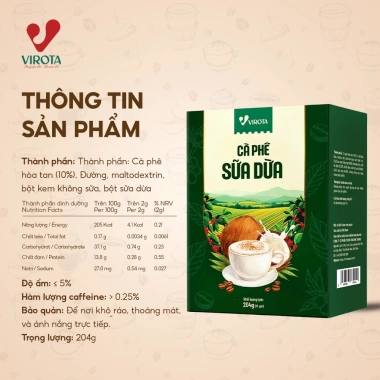 Combo Tết Đong Đầy - Cà Phê 3in1 Đậm Vị, Sữa Dừa & Sữa Đá Robusta, Giá 139k 4