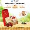 Combo Tết Khỏe Cà phê Linh Chi hòa tan 4in1 - Tặng Cascara - Giá chỉ 156.000 VND
