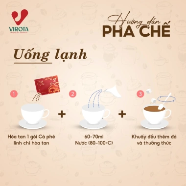 Combo Tết Khỏe Cà phê Linh Chi hòa tan 4in1 - Tặng Cascara - Giá chỉ 156.000 VND
