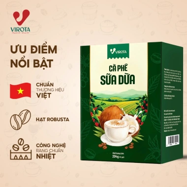 Combo Tết Ngọt Cà phê Linh Chi 4in1 + Sữa dừa, tặng hộp Cascara hòa tan 132.5k