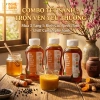Combo Tết Sành 3 Chai Cốt Nghệ 350ml ủ Mật Ong giàu Curcumin Tăng Cường Miễn Dịch Giá Ưu Đãi 570k
