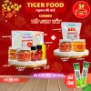 Combo Tết Sum Vầy - Bánh tráng phơi sương Tiger Food: 6 món Công Chúa + 3 món Béo, Muối Ruốc Hành Phi, Giá chỉ 73.800₫