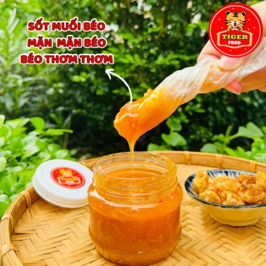 Combo Tết Sum Vầy - Bánh tráng phơi sương Tiger Food: 6 món Công Chúa + 3 món Béo, Muối Ruốc Hành Phi, Giá chỉ 73.800₫ 6