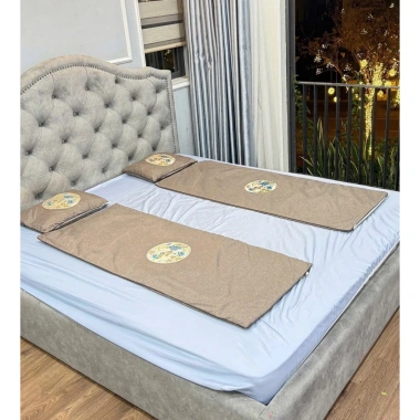 Combo Thảm & Gối Ngải Cứu Cao Cấp - Giá ưu đãi 350k, chất lượng cao, hỗ trợ giấc ngủ sâu