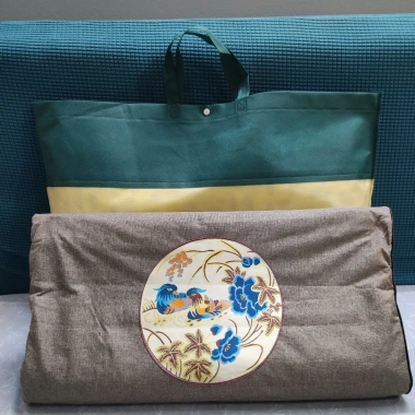 Combo Thảm Sưởi Ngải Cứu và Gối Ngải Cứu Đông Y Giảm Đau Xương Khớp, Ngủ Ngon, Tuần Hoàn Máu Giá 128.000 VND