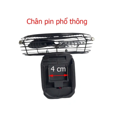 Combo thân đèn 16 bóng LED độ sáng mạnh và thân quạt 8 inch chân pin - Tiết kiệm năng lượng, giá ưu đãi 325.000₫ 8