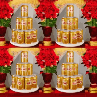Combo Tháp Bia + Nước Ngọt Mica 3 Tầng - Dâng Lễ Cao Cấp cho Chùa, Đền, Phủ, Gia Tiên, Giá chỉ 129.000đ