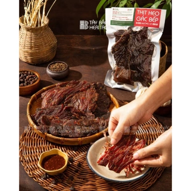 Combo thịt heo & trâu gác bếp Tây Bắc Heritage TB11 - Hun khói 2 món, chỉ 369k 3 Combo thịt heo & trâu gác bếp Tây Bắc Heritage TB11 - Hun khói 2 món, chỉ 369k 3