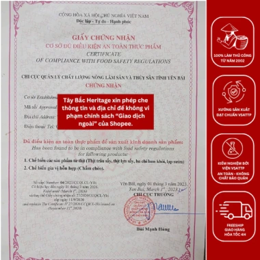 Combo thịt heo & trâu gác bếp Tây Bắc Heritage TB11 - Hun khói 2 món, chỉ 369k 7 Combo thịt heo & trâu gác bếp Tây Bắc Heritage TB11 - Hun khói 2 món, chỉ 369k 7