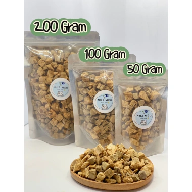 Combo Thịt Sấy Cá Hồi và Gan cho Thú Cưng - Snack Protein Dinh Dưỡng, Giá Ưu Đãi 34,965₫ 2