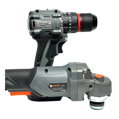 Combo THPRO Máy Mài F1 & Máy Khoan TH7.713AK Đầu 13ly Pin 20Cell, Động Cơ Không Chổi Than - 920k 4 Combo THPRO Máy Mài F1 & Máy Khoan TH7.713AK Đầu 13ly Pin 20Cell, Động Cơ Không Chổi Than - 920k 4