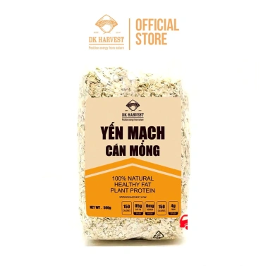 Combo Tiết Kiệm 1kg Yến Mạch Cán Dẹt 0.9mm DK Harvest Nhập Khẩu Úc - Ngũ Cốc Dinh Dưỡng Hỗ Trợ Giảm Cân Giá 89.000 VND