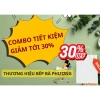 Combo Tiết Kiệm 30% Nấm Hương Sấy Giòn & Ruốc Nấm Hương - Bếp Bà Phương, giá chỉ 161k