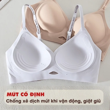 Combo Tiết Kiệm Áo Ngực Nữ Khoét Giọt Nước Thoáng Khí, Đúc Su Tàng Hình AMYBRA A960 - Giá 270k Giảm Đặc Biệt 7