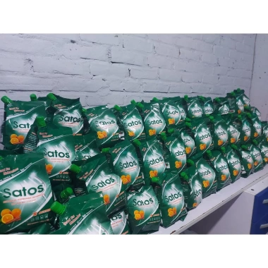 Combo tiết kiệm Bột rửa bát 1.5kg, Muối 1.2kg, Nước bóng 500ml Satos - 330.000đ