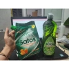 Combo tiết kiệm Bột rửa bát 1.5kg, Muối 1.2kg, Nước bóng 500ml Satos - 330.000đ 7