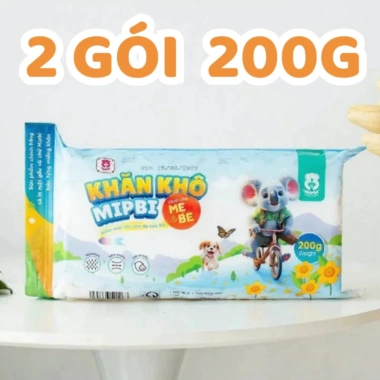 Combo Tiết Kiệm Khăn Khô Đa Năng MIPBI Bé Mẫu Mới - Giá Ưu Đãi 75.000đ 9 Combo Tiết Kiệm Khăn Khô Đa Năng MIPBI Bé Mẫu Mới - Giá Ưu Đãi 75.000đ 9
