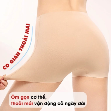 Combo Tiết Kiệm Quần Bảo Hộ Mặc Váy Đúc Su và Set Boxer Nữ Kháng Khuẩn AMYBRA V6.897 Giá 154k 3
