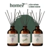Combo Tinh Dầu Thơm Que Gỗ HOMER 100ml-250ml - Thơm 600h, Khử Mùi, Giá 198.000₫