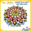 Combo Tô Ly Chén Mâm Cúng Đầy Tháng Thôi Nôi Giấy Cúng Mụ Liên Hoa - Tặng Khay Rau Câu - 93,000 VND 4