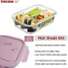 Combo TOCOM Hộp Cơm Văn Phòng Thủy Tinh 2-3 Ngăn 1.000ml + Hộp Canh + Túi Giữ Nhiệt Lò Vi Sóng Giá 125k 5