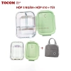 Combo TOCOM Hộp Cơm Văn Phòng Thủy Tinh 2-3 Ngăn 1.000ml + Hộp Canh + Túi Giữ Nhiệt Lò Vi Sóng Giá 125k 10