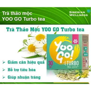 Combo Trà Body Yoogo Turbo Tea & Body T Siberian Health - Thải độc, Giảm cân, Tiêu hoá tốt - 475.000 VND 6