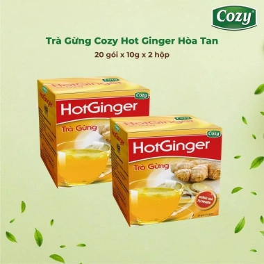 Combo Trà Gừng 20x10g – Gừng Già Vị Cay Ngọt, Dễ Uống, Ấm Cơ Thể – 113.000₫
